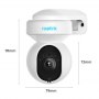 Reolink Smart WiFi Camera with Motion Spotlights E Series E540 Reolink PTZ 5 MP 2.8-8/F1.6 IP65 H.264 Micro SD, Max. 256 GB - 5
